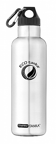800ml thermoTANKA with Poly Loop Lid with carabiner