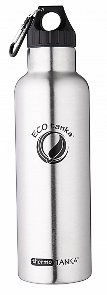 800ml ThermoTANKA with Poly Loop lid and carabiner