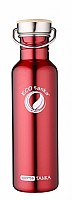 800ml SportsTANKA Red with stainless steel bamboo lid